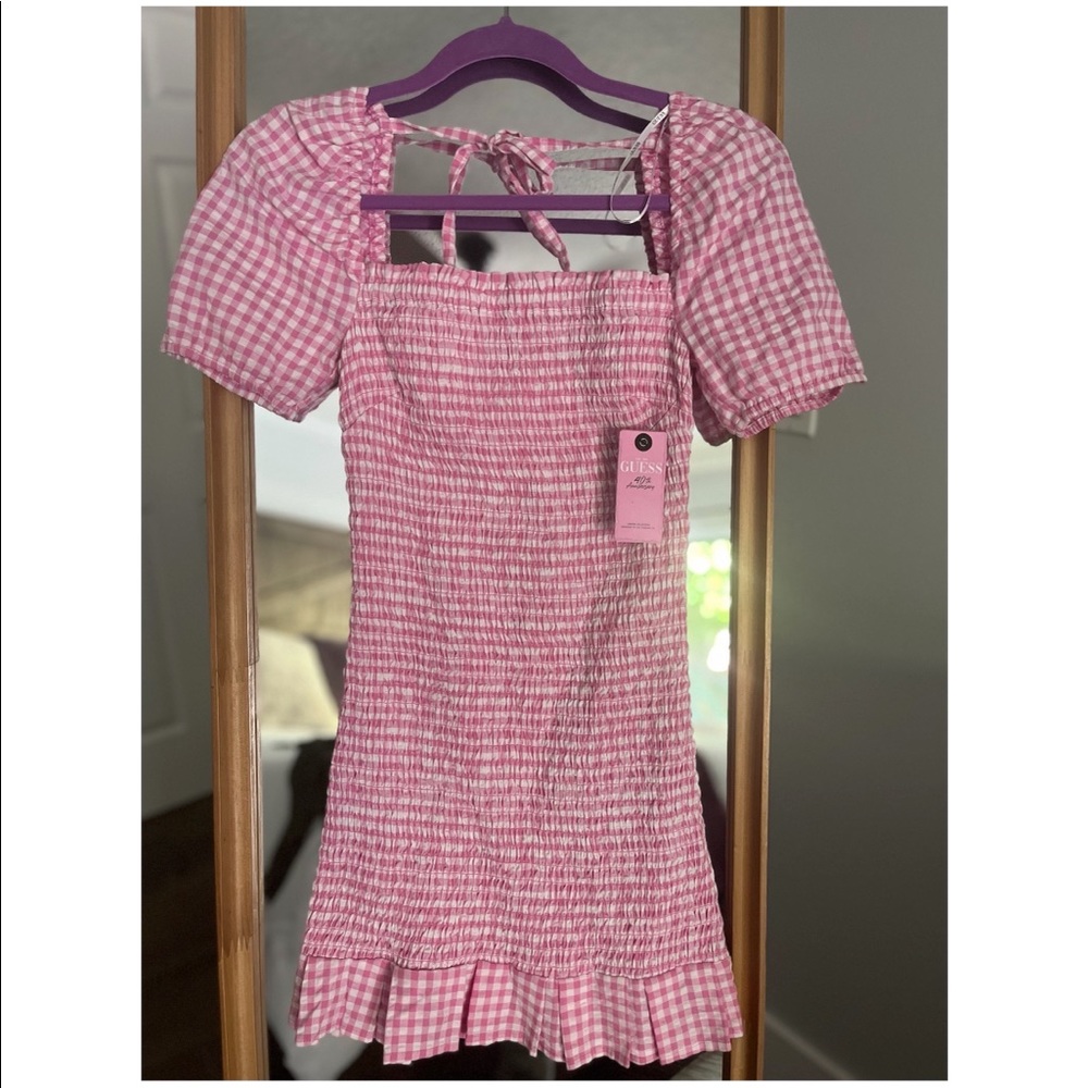 Guess Ruched Mini-Dress